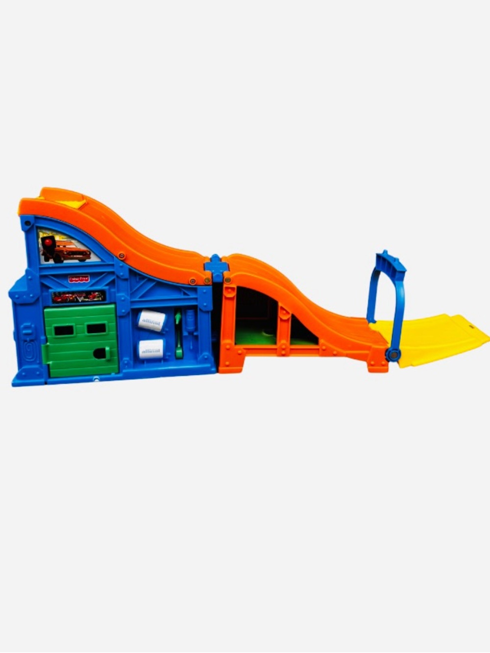 Fisher-Price Disney Wheelies Pixar Cars 2 Racing Rivalry Fold & Go Ramp Track - Picture 6 of 10